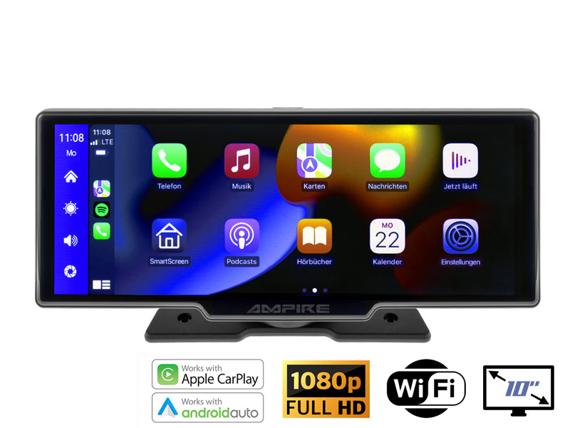 Smartphone Touch-Monitor 10 Zoll, AHD Dual-Dashcam,AHD RFK, Spezialmonitore, Monitore, Produkte